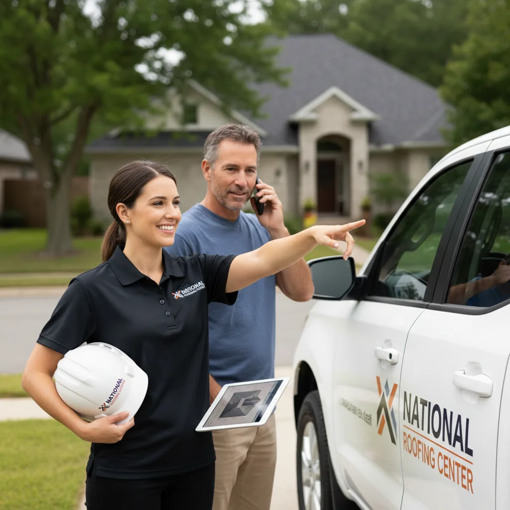 National Roofing Center customer support in Foster