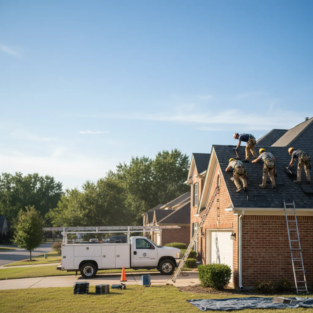 Roof Repair in Foster